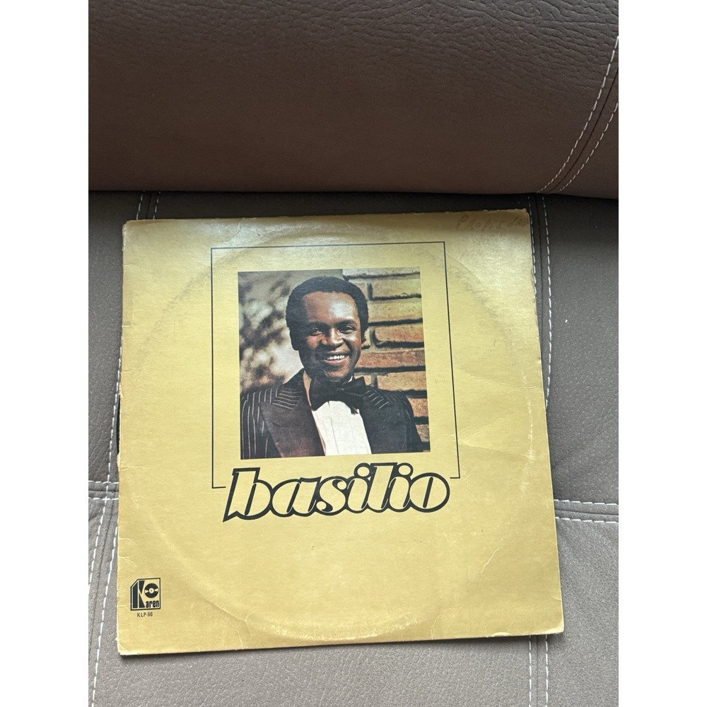 Basilio- Basilio Panama 1980 KLP-56 Vinyl 12'' Vintage VG Vinyl LP Bolero